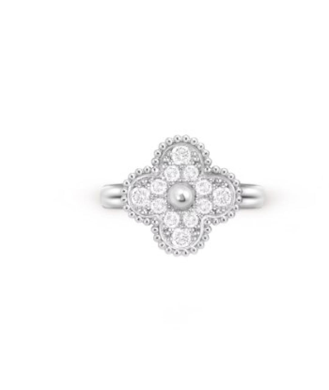 VAN CLEEF & ARPELS Серебряное кольцо из белого золота, фото 4