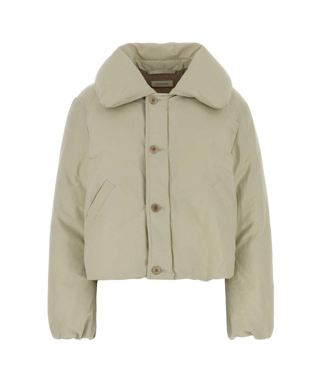 LEMAIRE Бежевый полиамидовый пуховик, фото 1