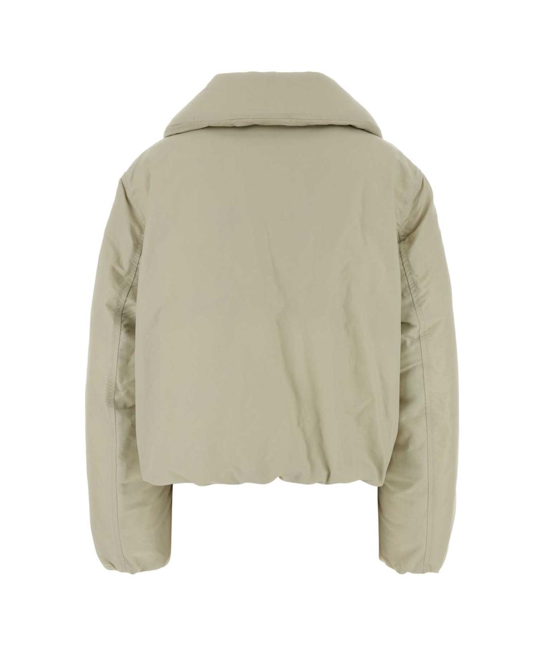 LEMAIRE Бежевый полиамидовый пуховик, фото 2