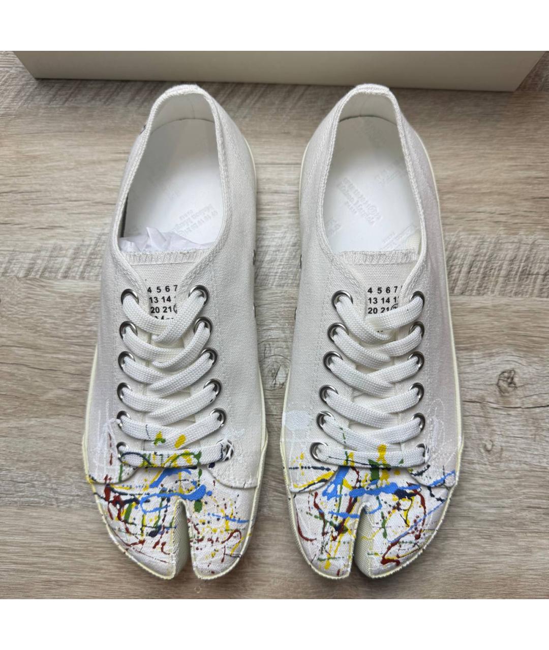 MAISON MARGIELA Белые кеды, фото 4