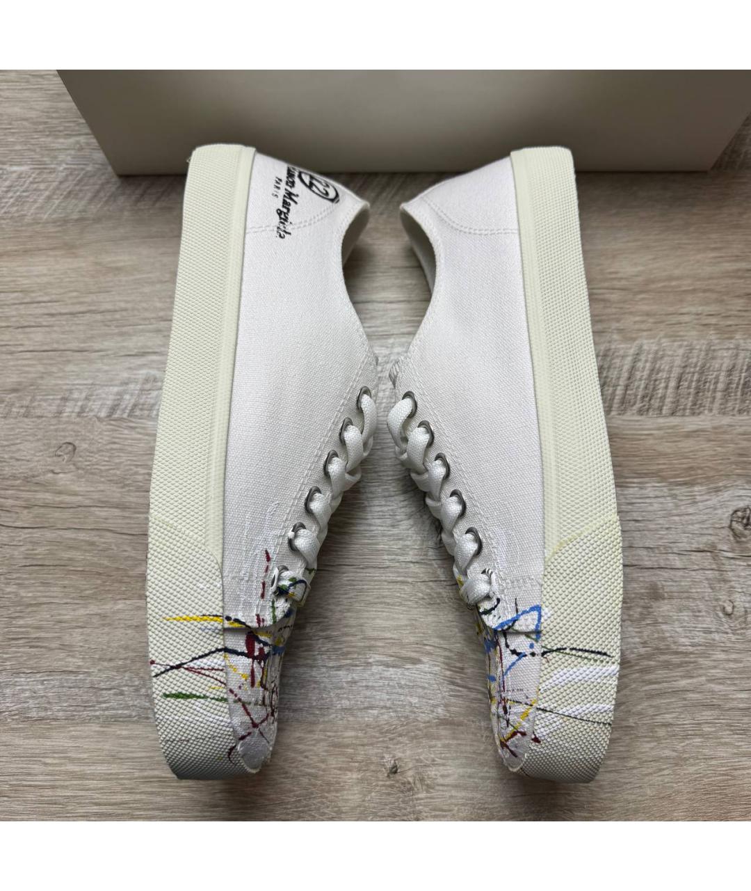 MAISON MARGIELA Белые кеды, фото 11