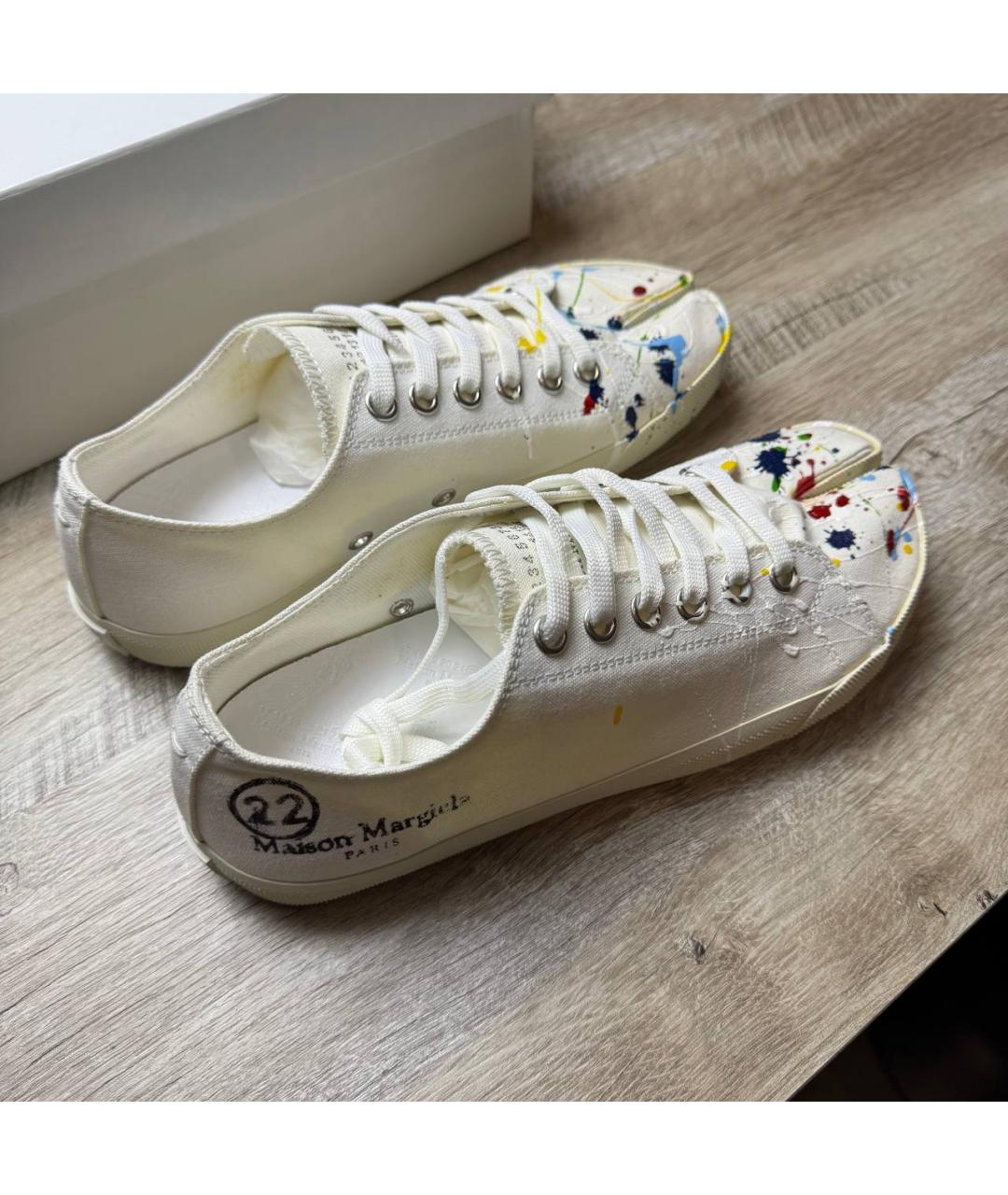 MAISON MARGIELA Белые кеды, фото 9