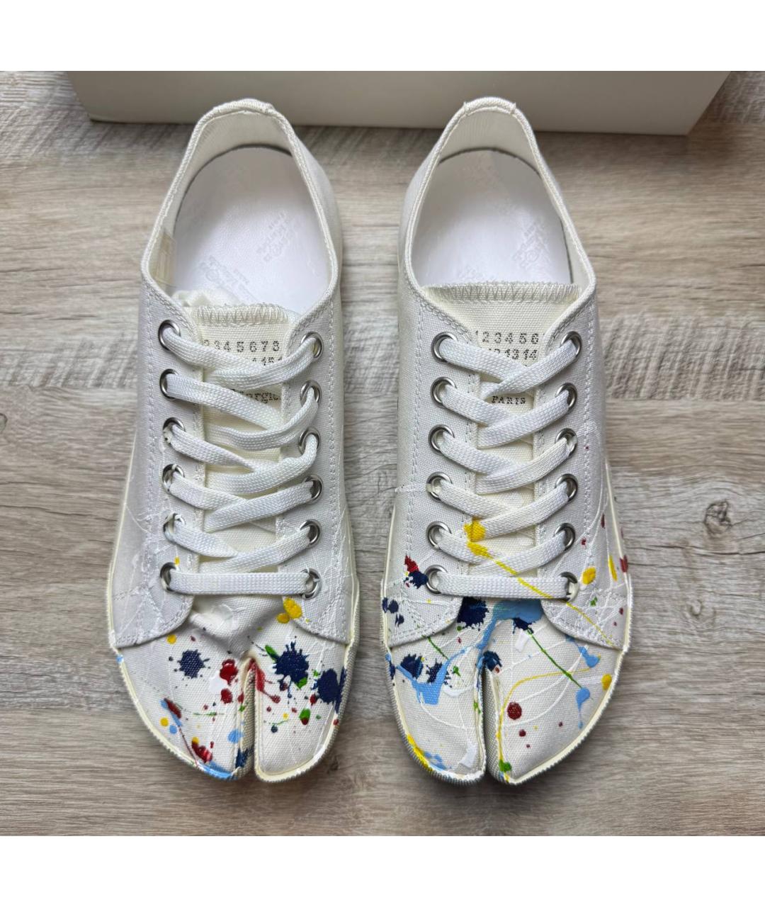 MAISON MARGIELA Белые кеды, фото 4