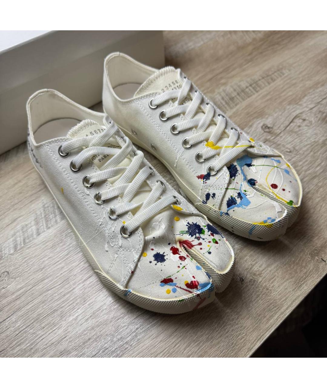 MAISON MARGIELA Белые кеды, фото 5