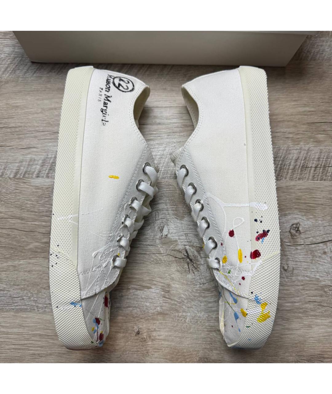 MAISON MARGIELA Белые кеды, фото 6