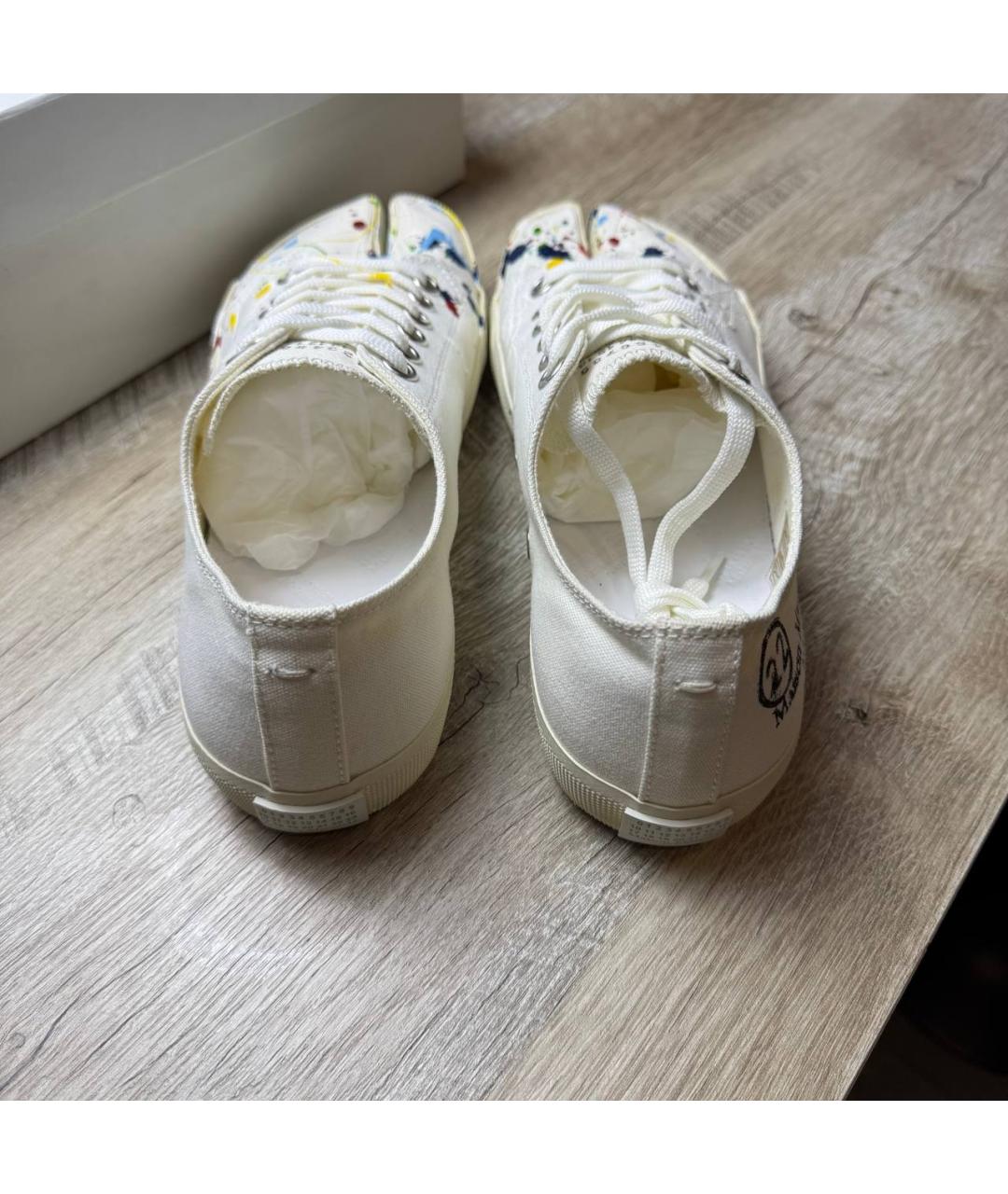 MAISON MARGIELA Белые кеды, фото 8