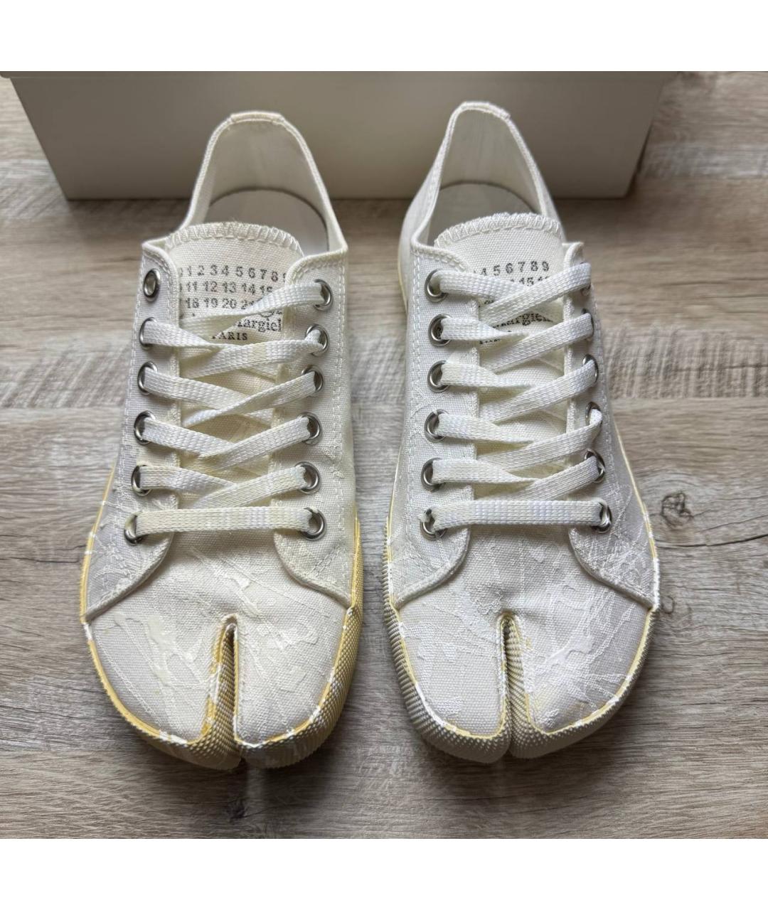 MAISON MARGIELA Белые кеды, фото 2
