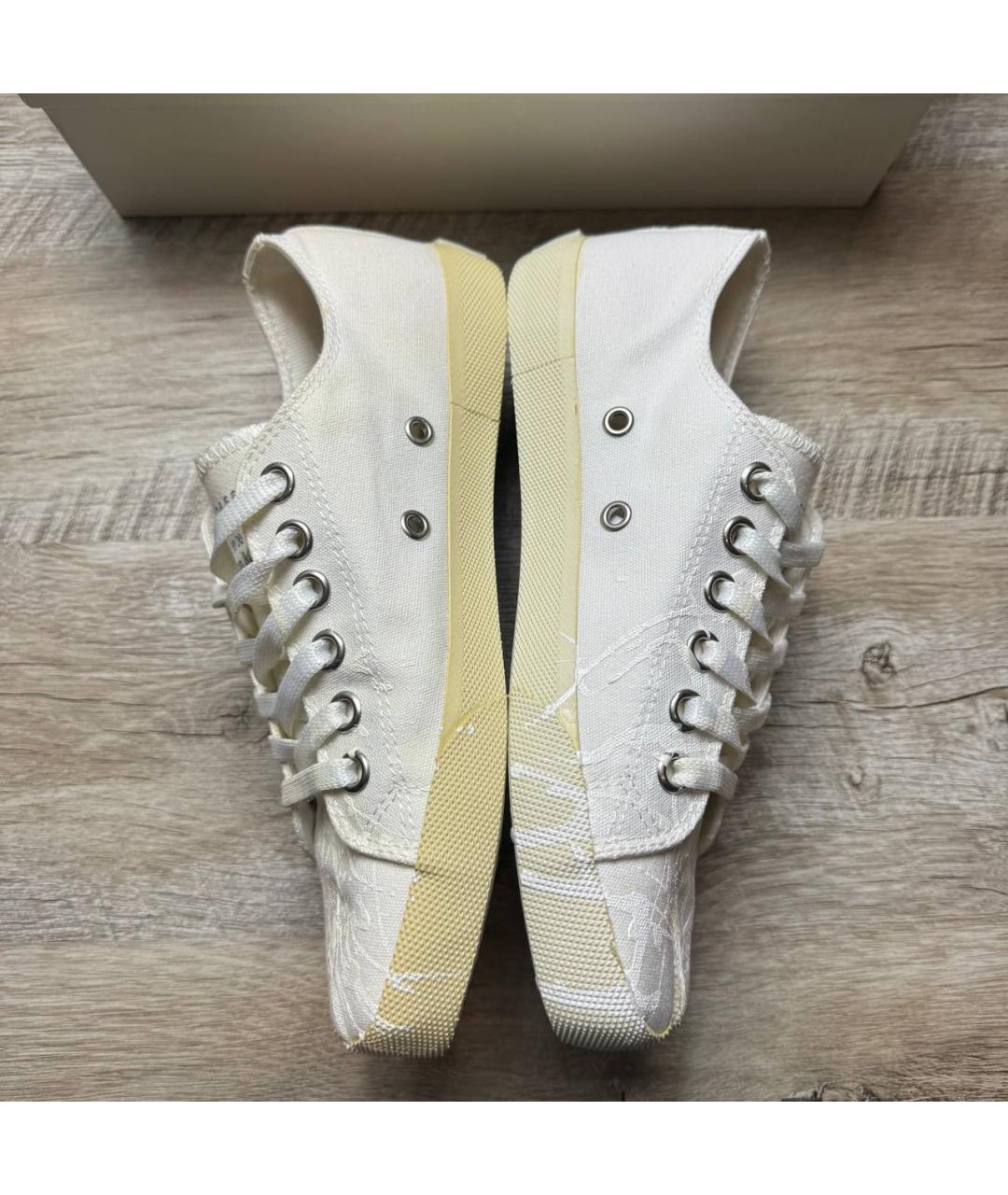 MAISON MARGIELA Белые кеды, фото 6