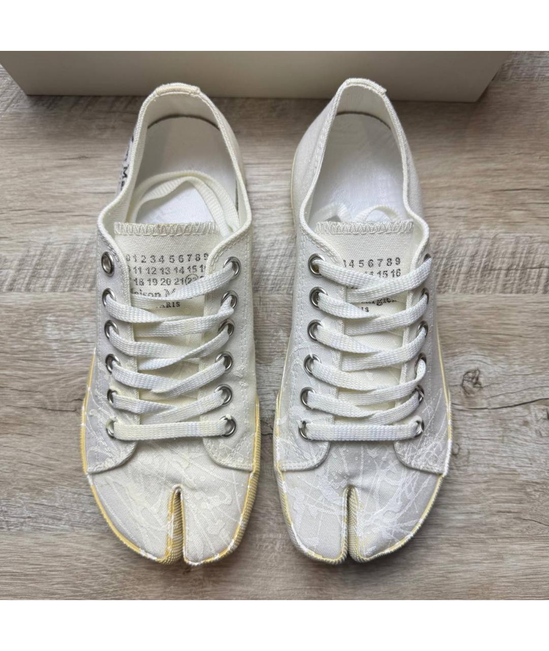 MAISON MARGIELA Белые кеды, фото 4