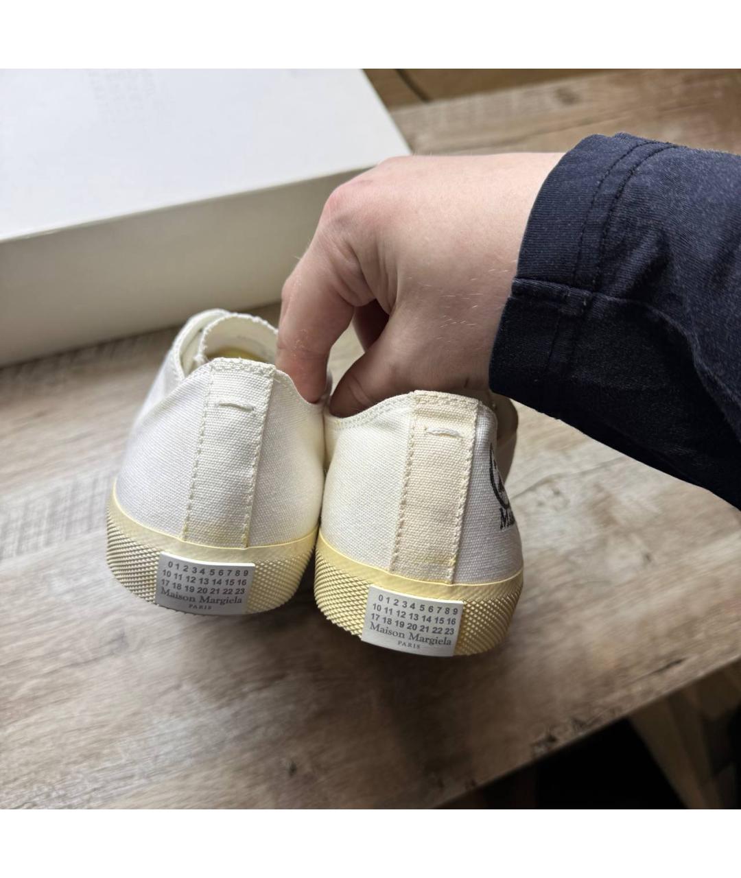 MAISON MARGIELA Белые кеды, фото 8