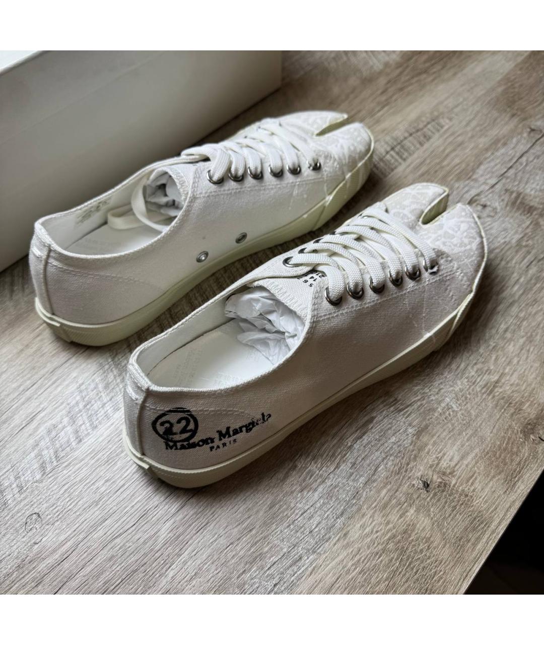 MAISON MARGIELA Белые кеды, фото 7