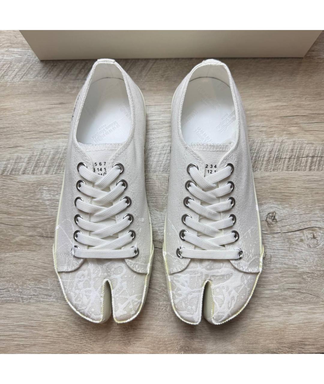 MAISON MARGIELA Белые кеды, фото 3