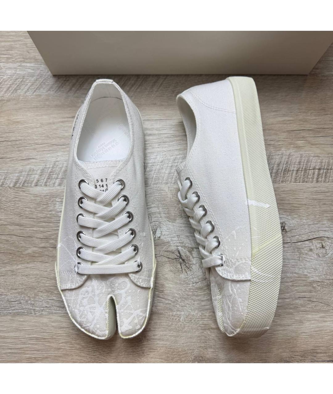 MAISON MARGIELA Белые кеды, фото 5