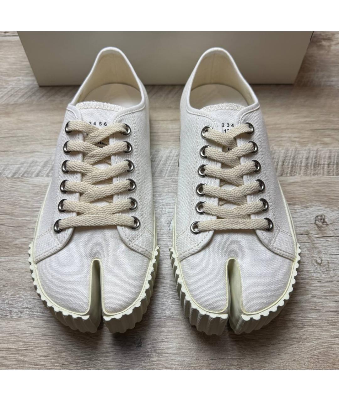 MAISON MARGIELA Белые кеды, фото 2