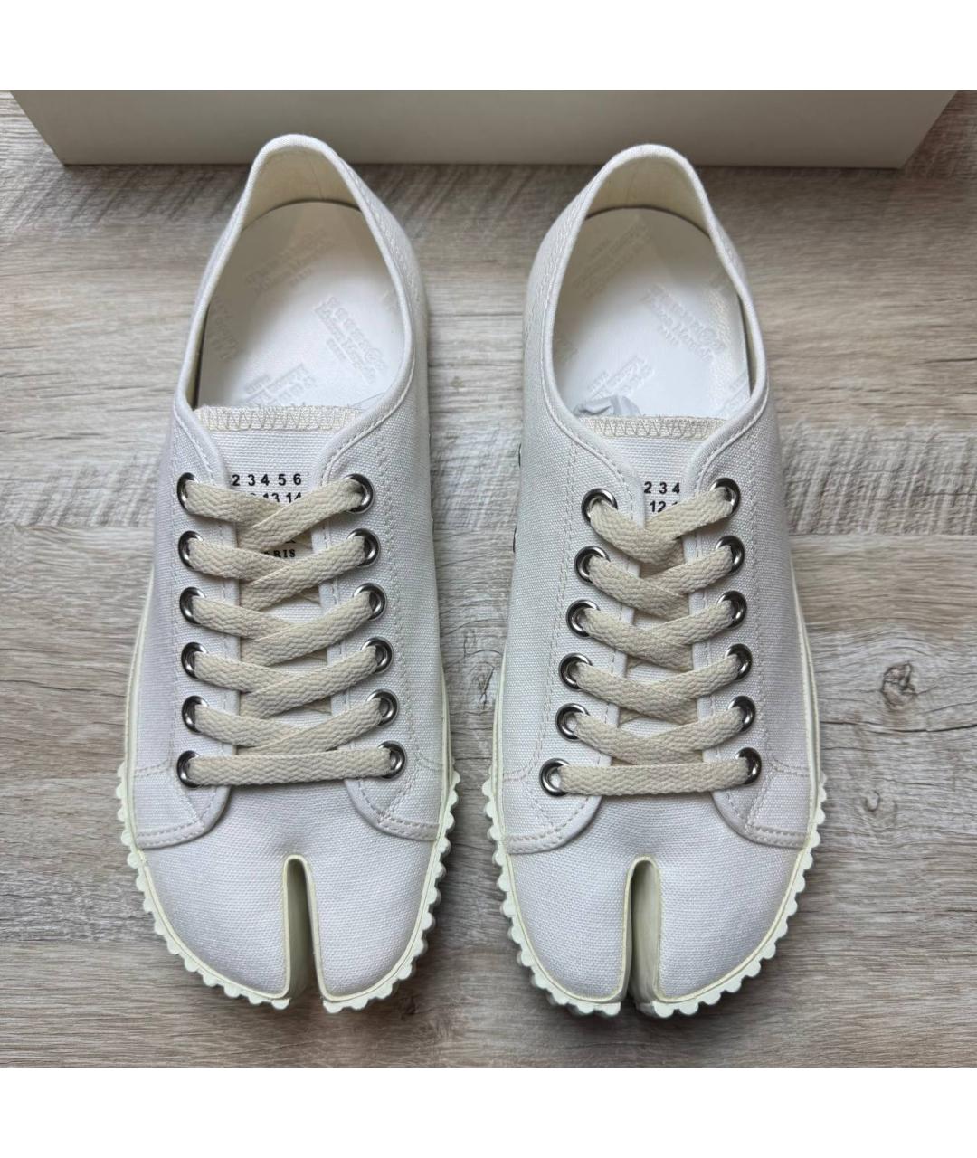 MAISON MARGIELA Белые кеды, фото 3