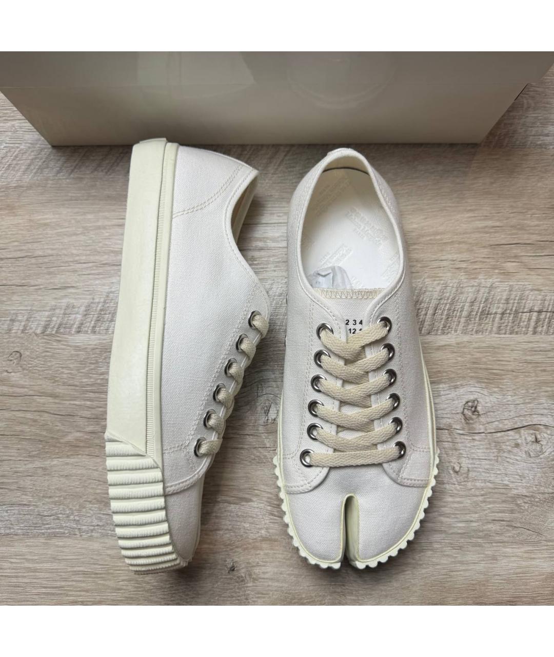 MAISON MARGIELA Белые кеды, фото 10