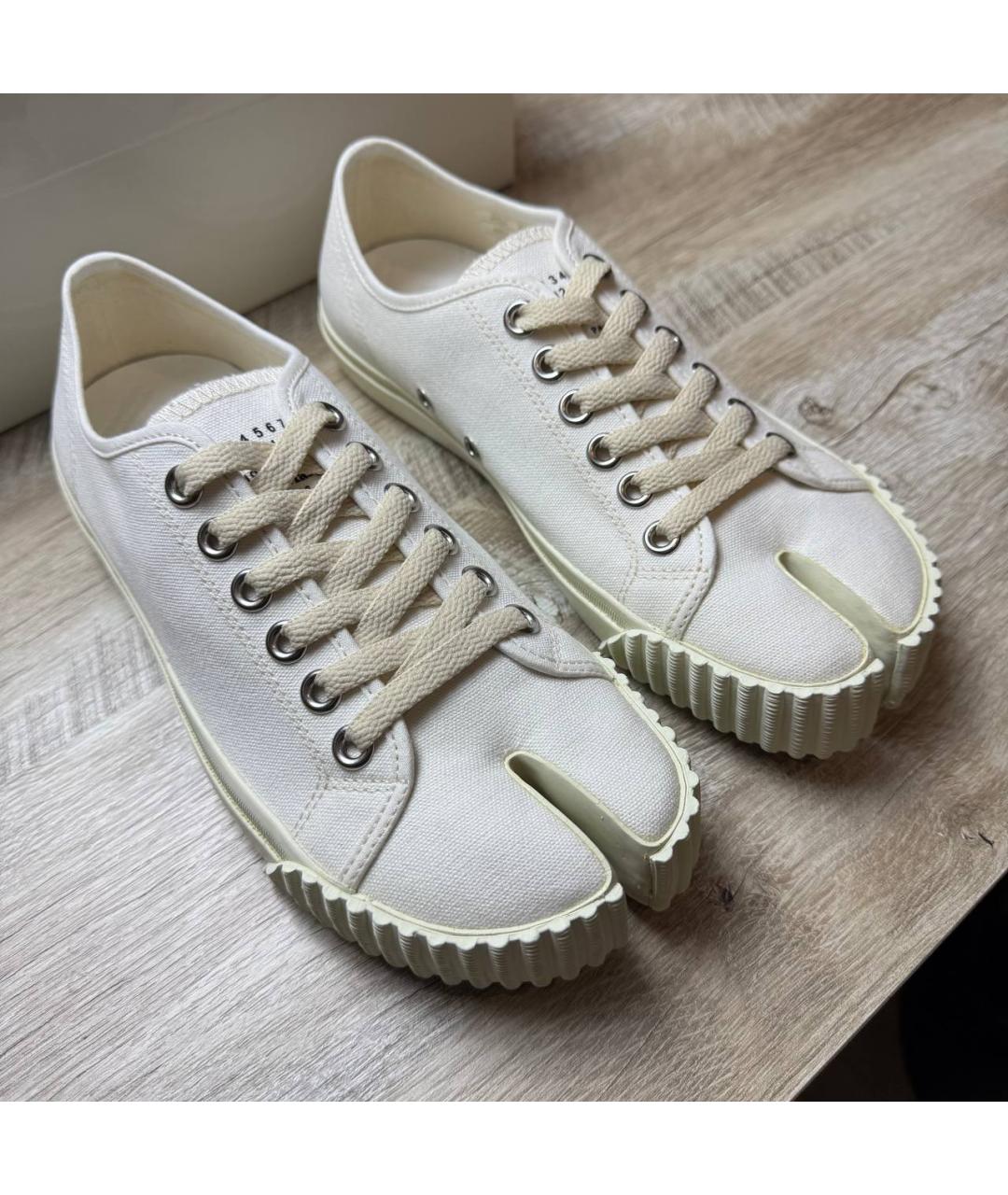 MAISON MARGIELA Белые кеды, фото 5