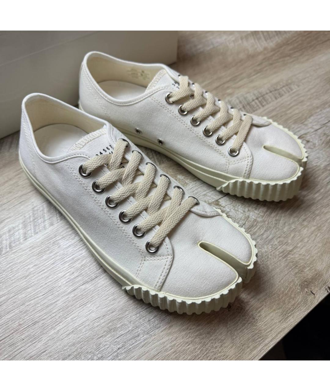 MAISON MARGIELA Белые кеды, фото 6