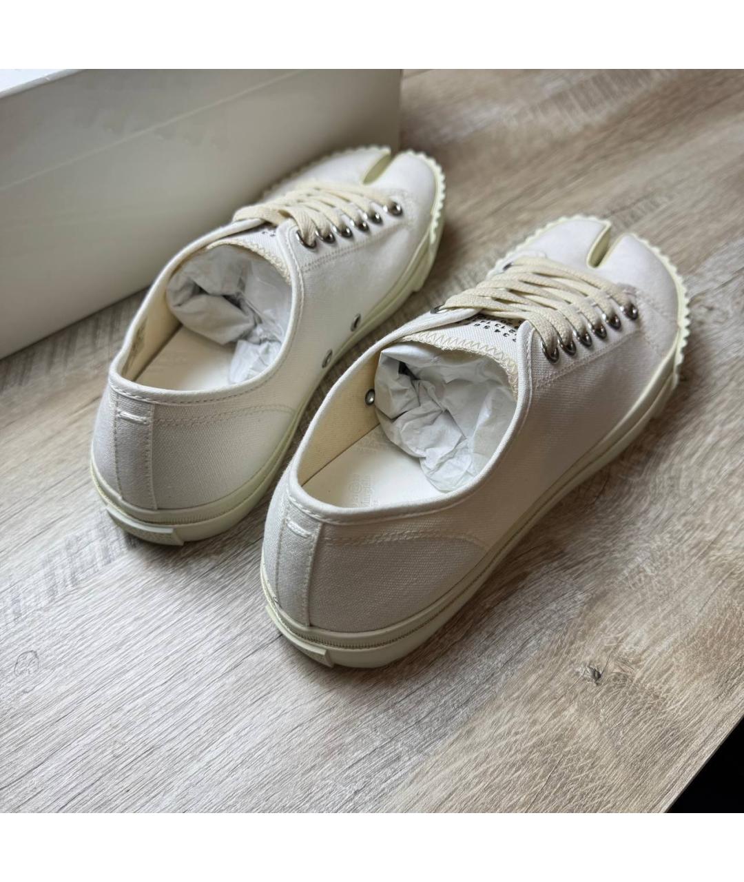 MAISON MARGIELA Белые кеды, фото 8