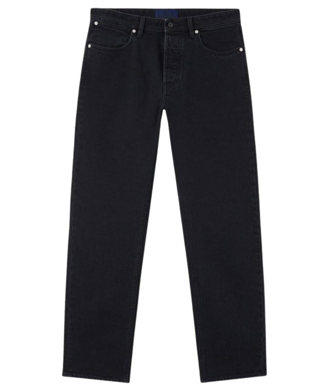 STONE ISLAND Черные хлопко-эластановые джинсы скинни, фото 1