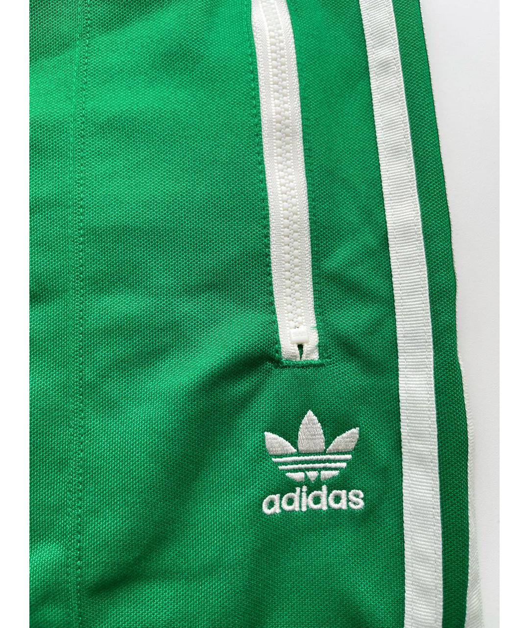 SPORTY AND RICH Зеленые прямые брюки, фото 4