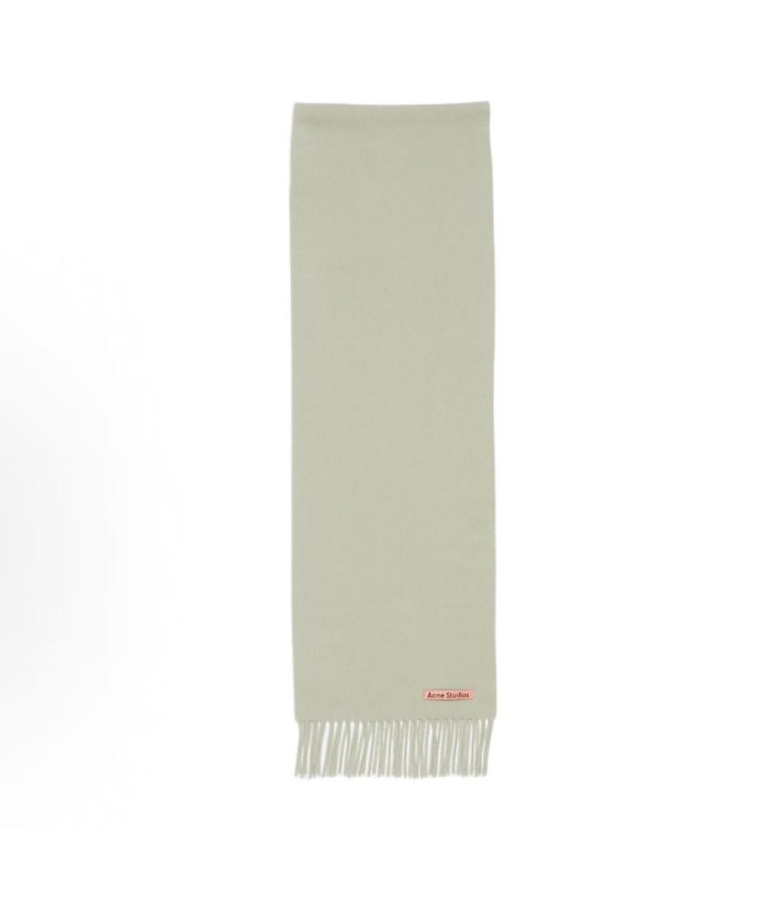 ACNE STUDIOS Зеленый шарф, фото 4