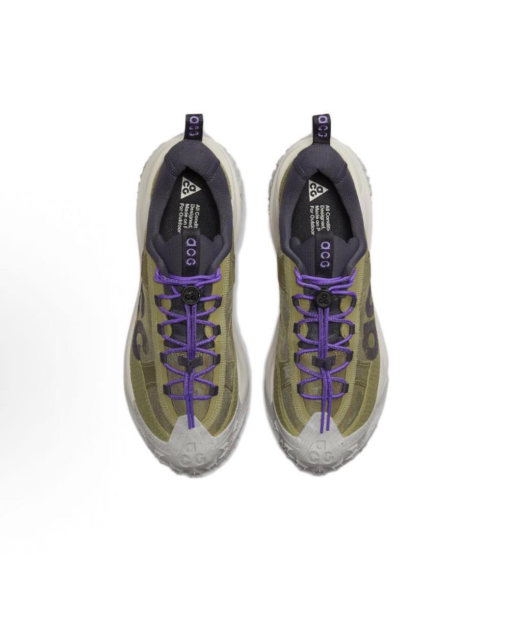 NIKE ACG Хаки неопреновые низкие кроссовки / кеды, фото 3