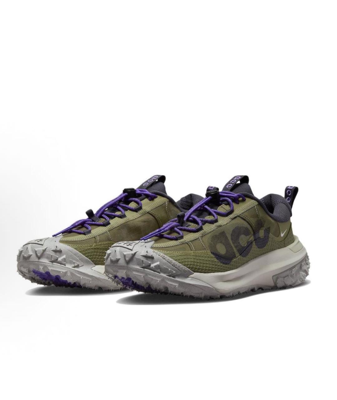 NIKE ACG Хаки неопреновые низкие кроссовки / кеды, фото 2