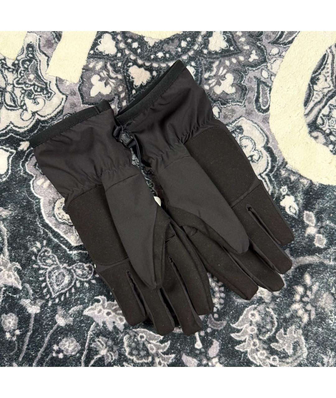 STONE ISLAND Черные перчатки, фото 2
