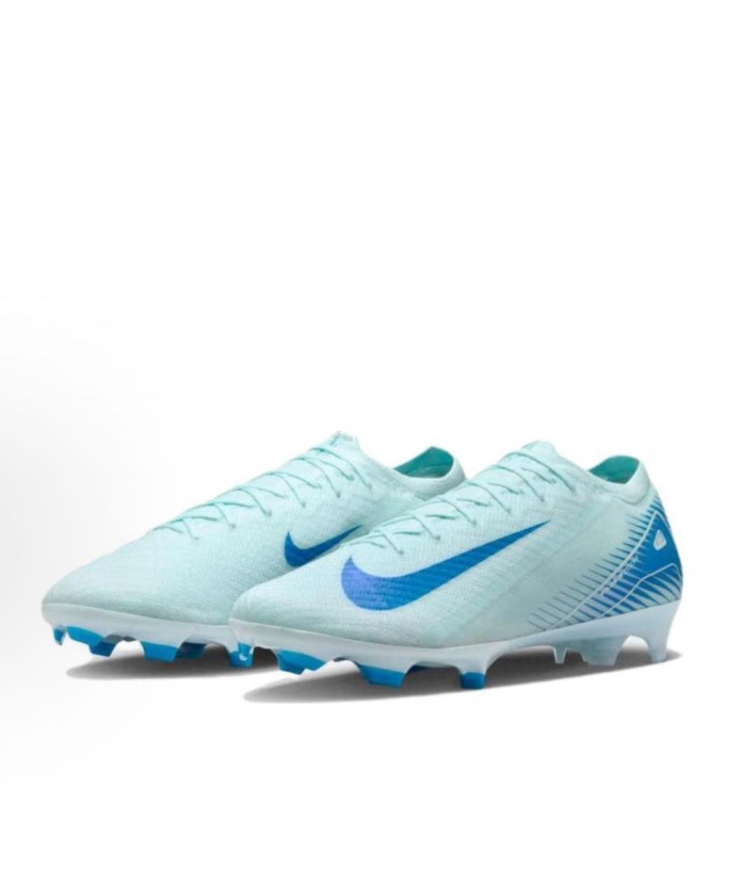 NIKE Голубые низкие кроссовки / кеды, фото 2