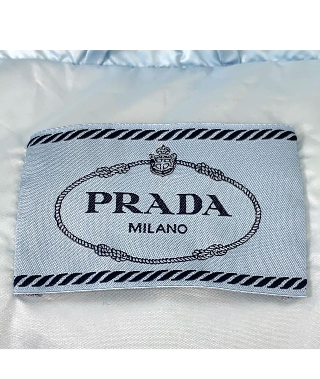 PRADA Голубой пуховик, фото 3