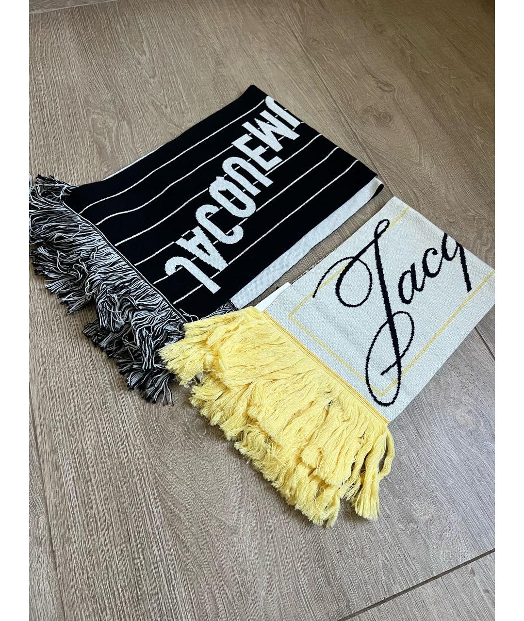 JACQUEMUS Серый шарф, фото 2