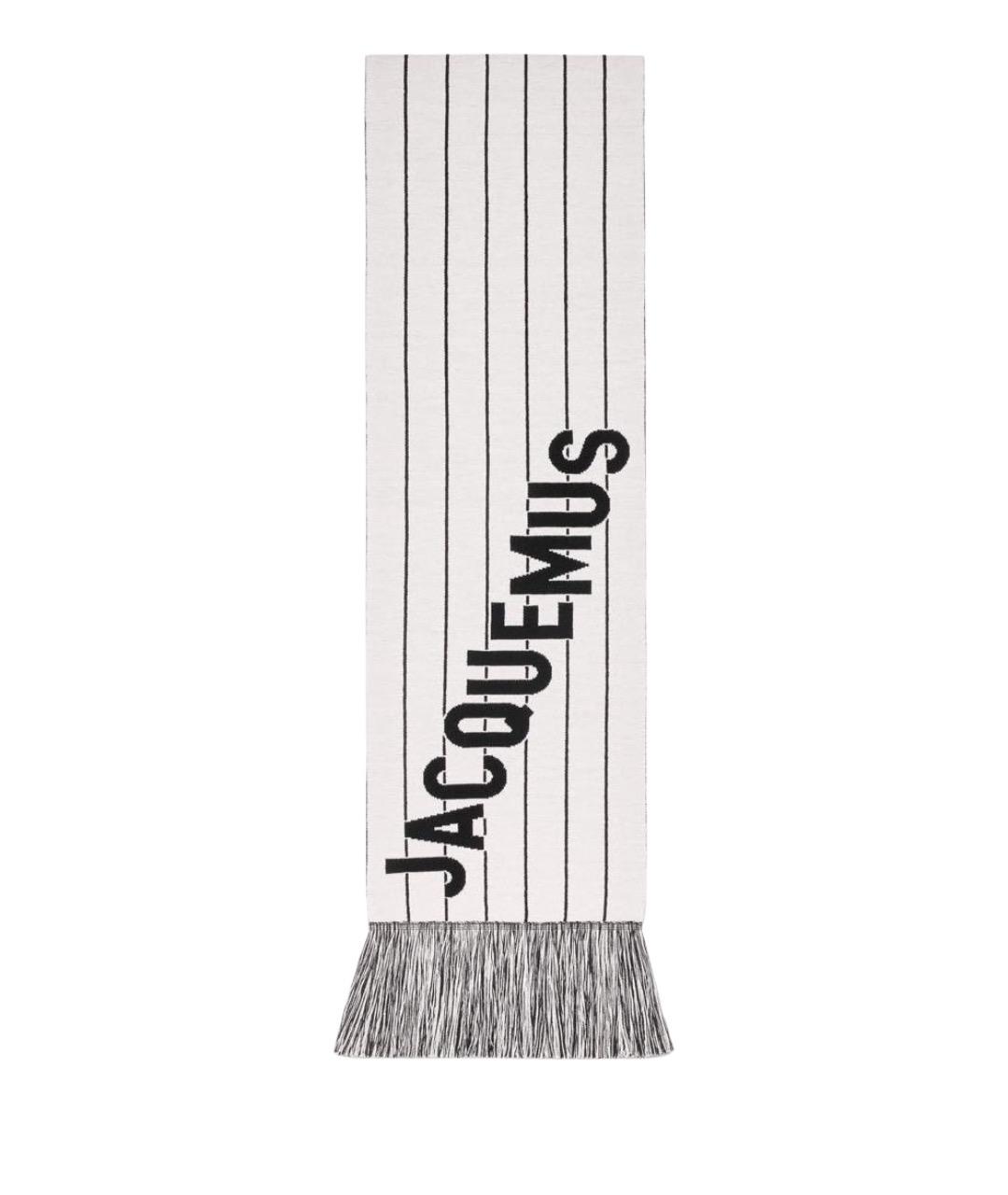 JACQUEMUS Серый шарф, фото 1