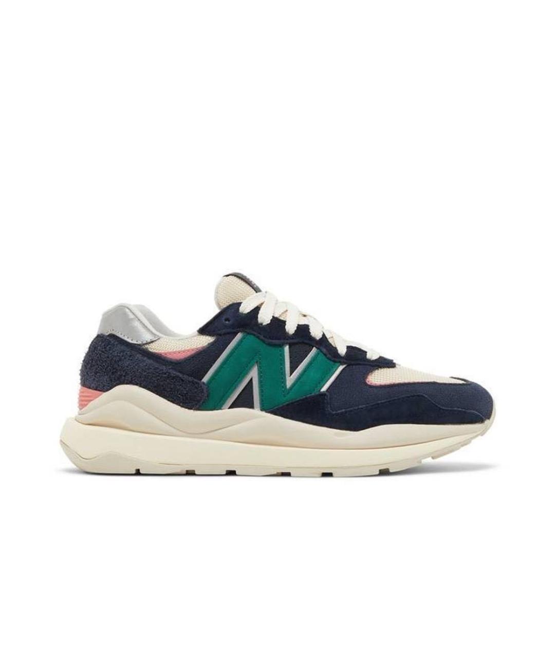 NEW BALANCE Темно-синие замшевые кроссовки, фото 5