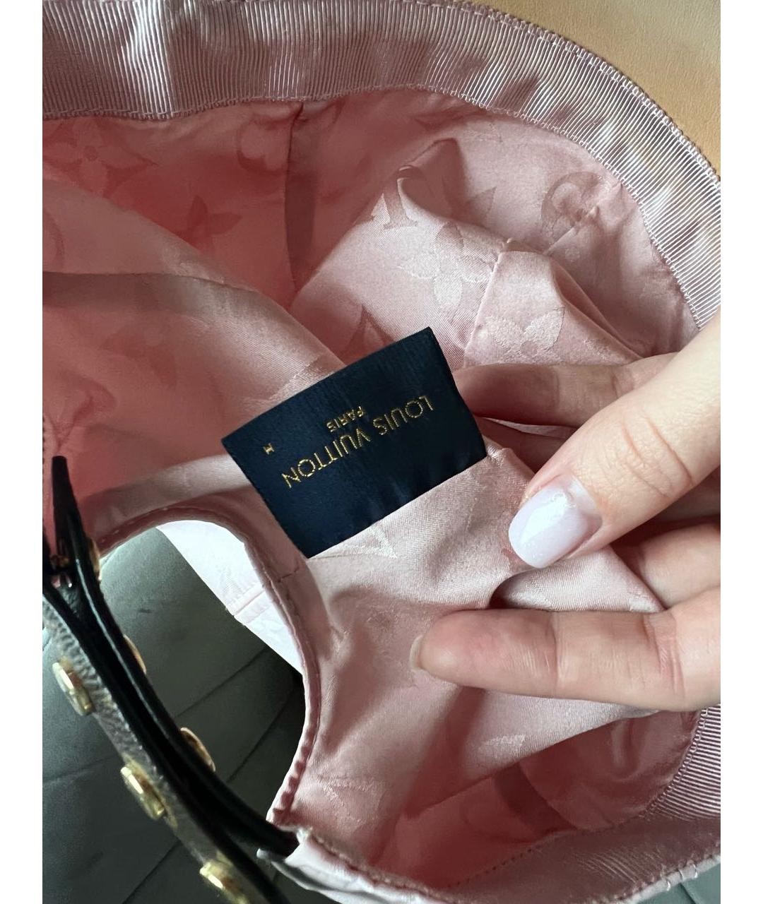 LOUIS VUITTON Розовая кепка, фото 5