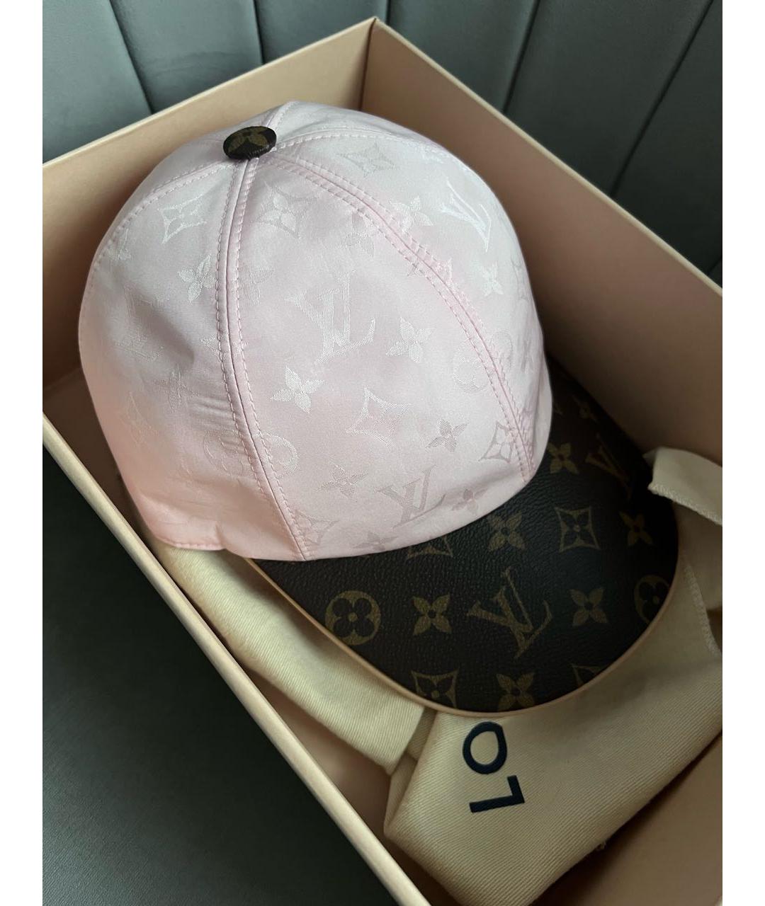 LOUIS VUITTON Розовая кепка, фото 6