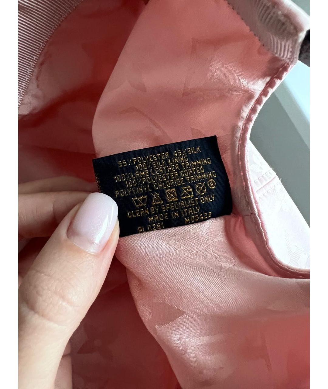 LOUIS VUITTON Розовая кепка, фото 4