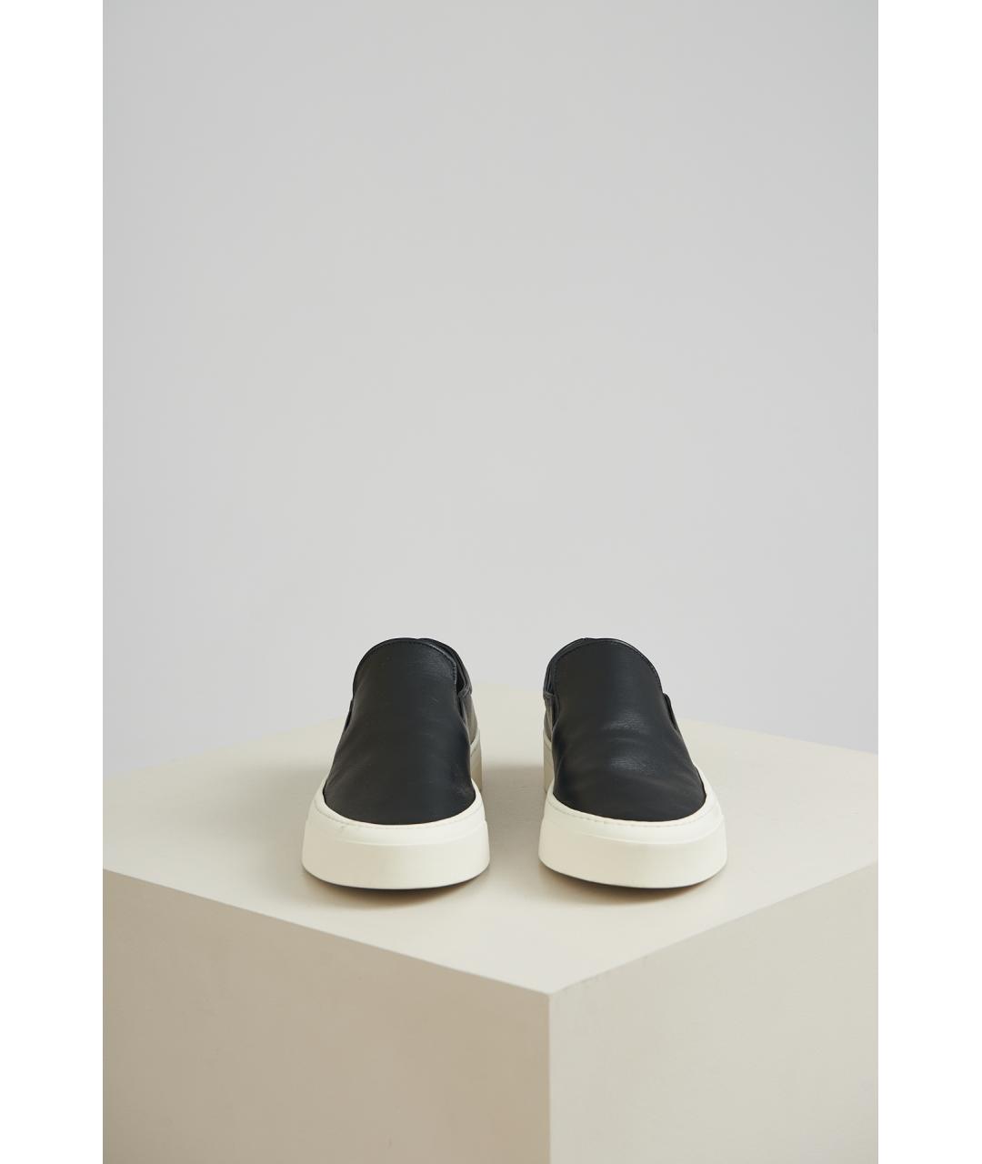 THE ROW Коричневые кожаные слипоны, фото 2