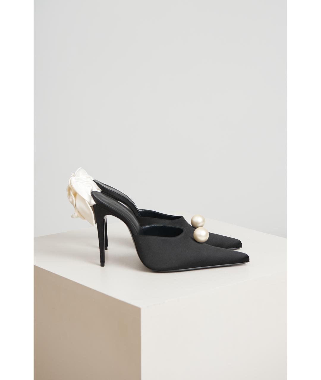 MAGDA BUTRYM Черные кожаные туфли, фото 2