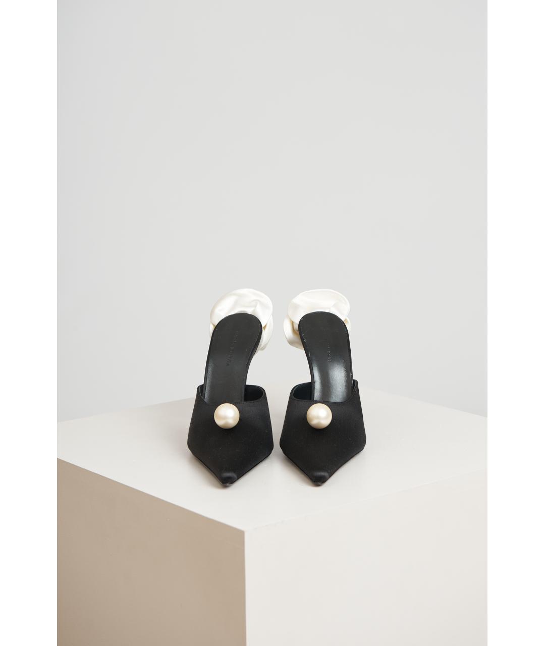 MAGDA BUTRYM Черные кожаные туфли, фото 4