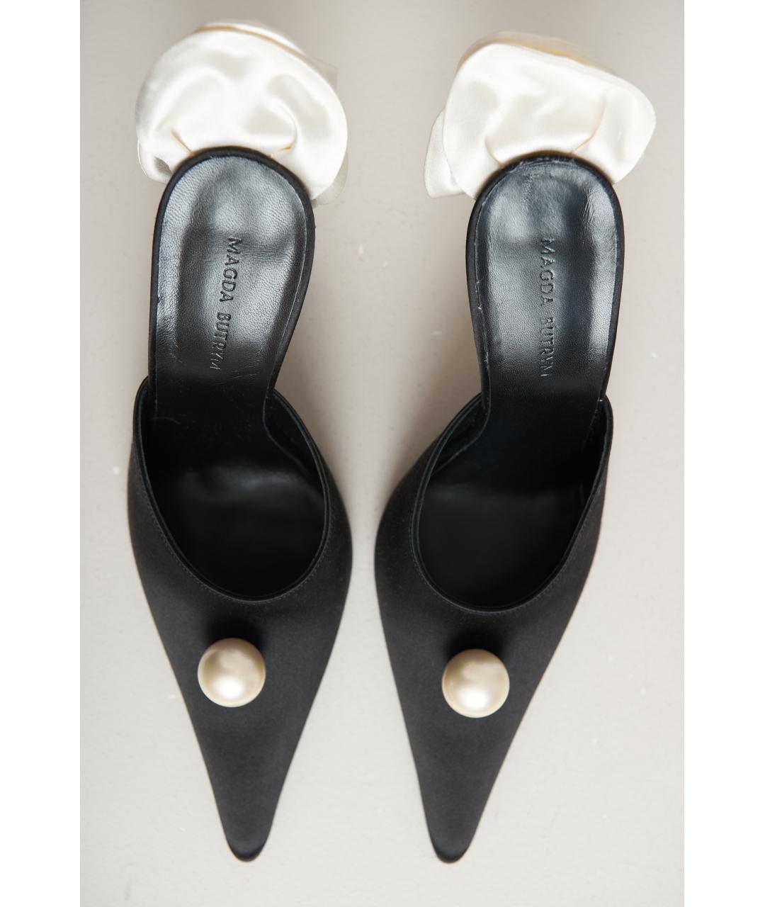 MAGDA BUTRYM Черные кожаные туфли, фото 5