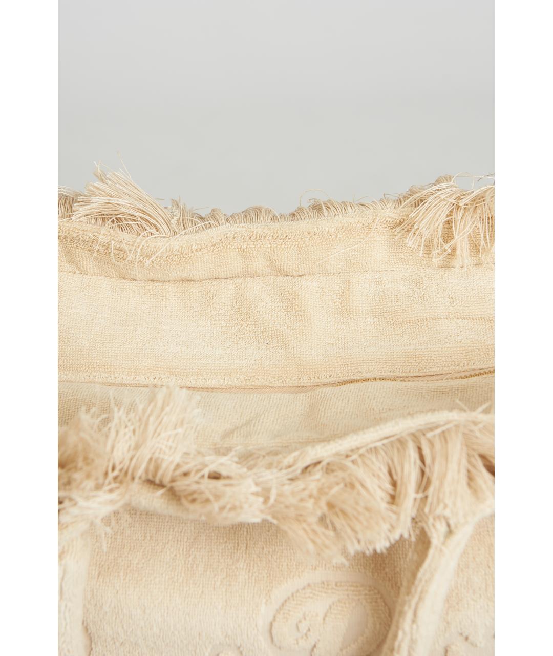 MC2 SAINT BARTH Бежевая тканевая сумка через плечо, фото 4