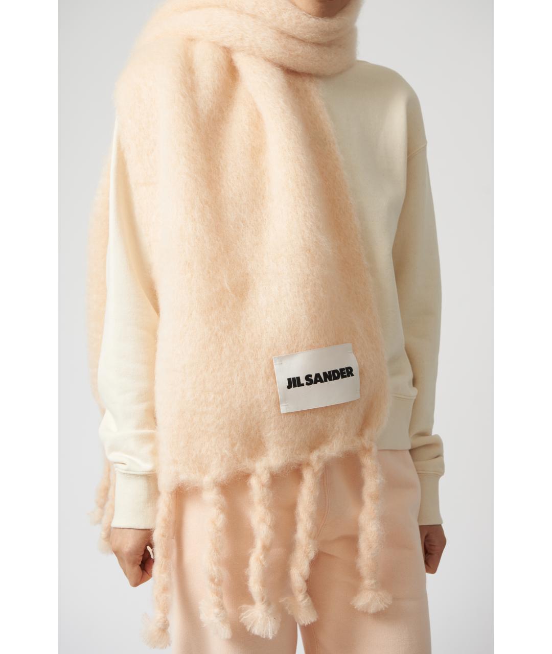 JIL SANDER Шерстяной шарф, фото 2