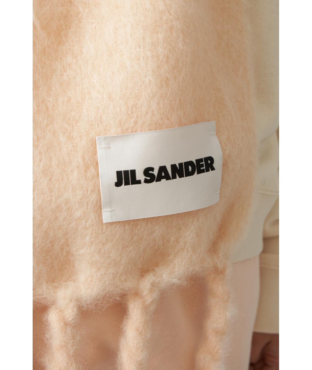 JIL SANDER Шерстяной шарф, фото 3