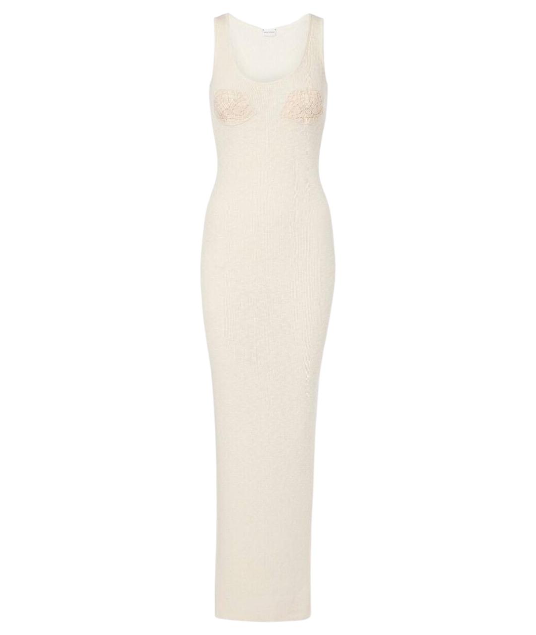 MAGDA BUTRYM Белое хлопковое платье, фото 1