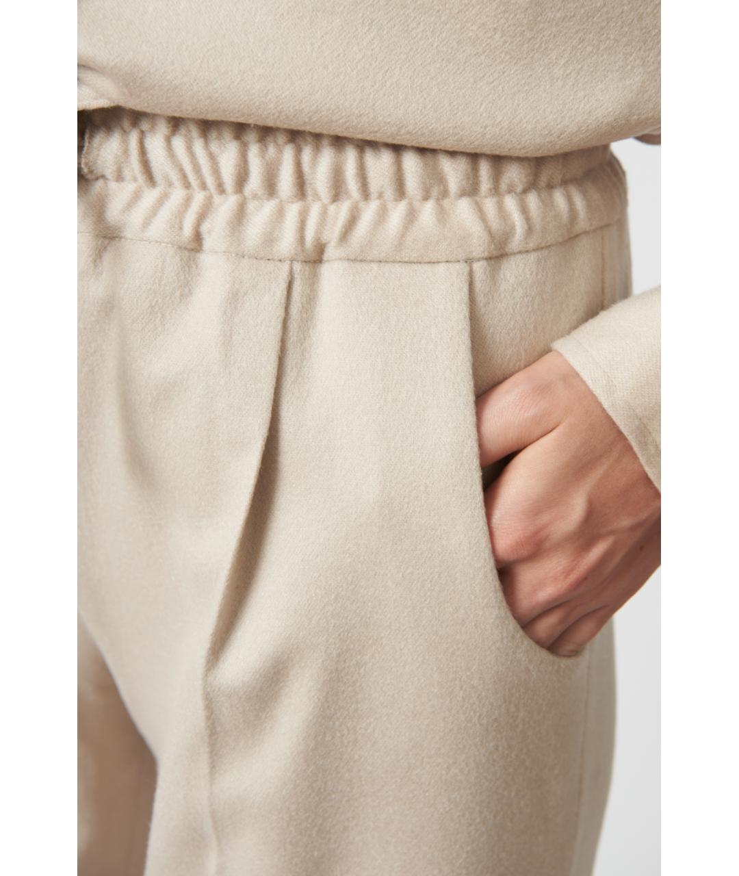 KITON Кашемировые прямые брюки, фото 2