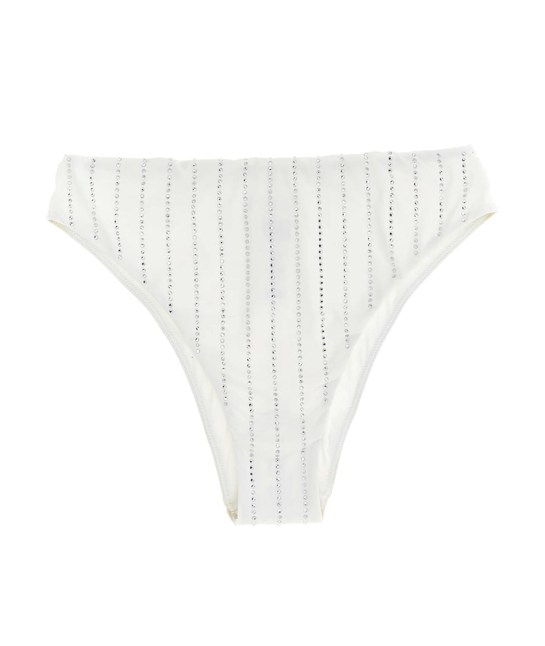 MC2 SAINT BARTH Белый полиэстеровый купальник, фото 1