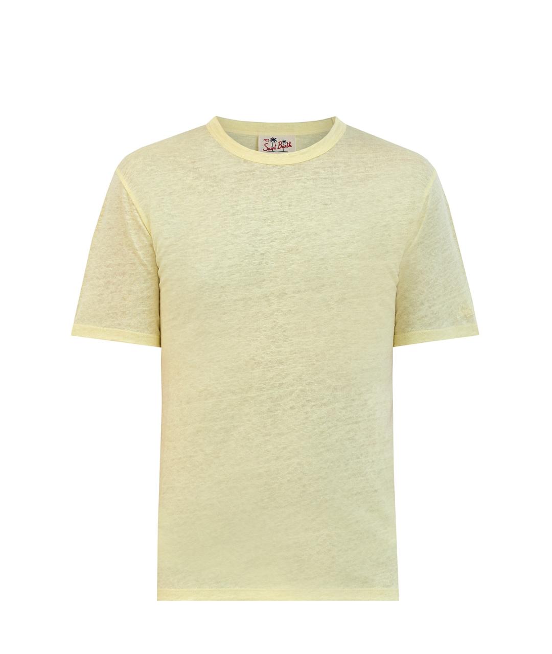 MC2 SAINT BARTH Желтая футболка, фото 1