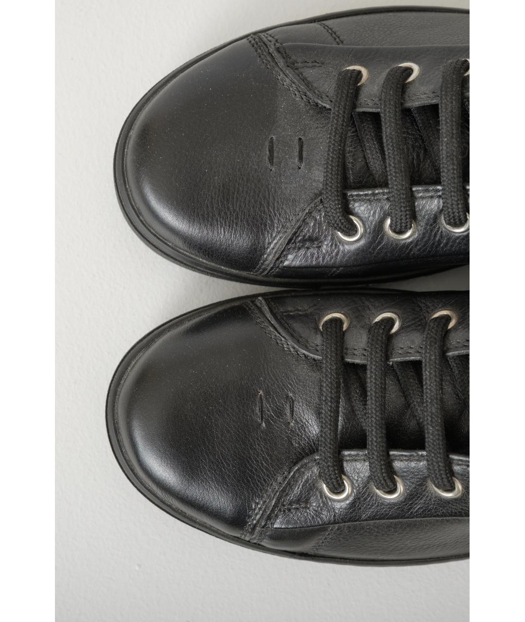 GIANVITO ROSSI Черные кожаные ботинки, фото 5