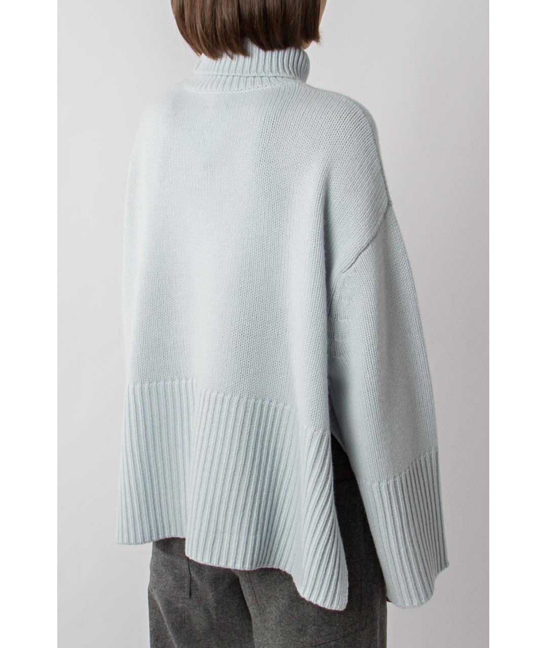 TOTEME Голубой кашемировый джемпер / свитер, фото 5